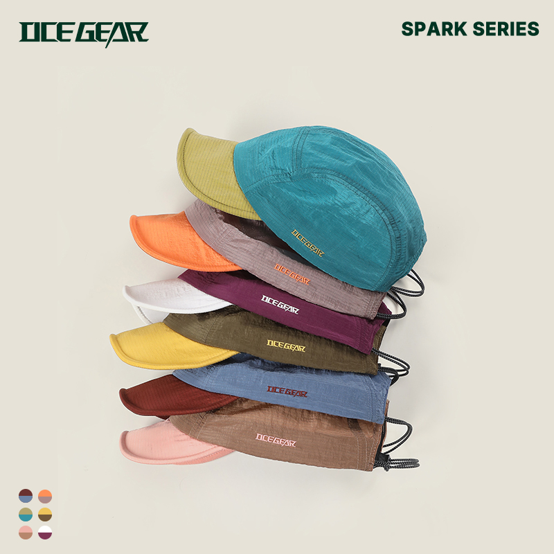Packable Hat Nylon - Topi Hiking 5 Panel Ultralight 30g