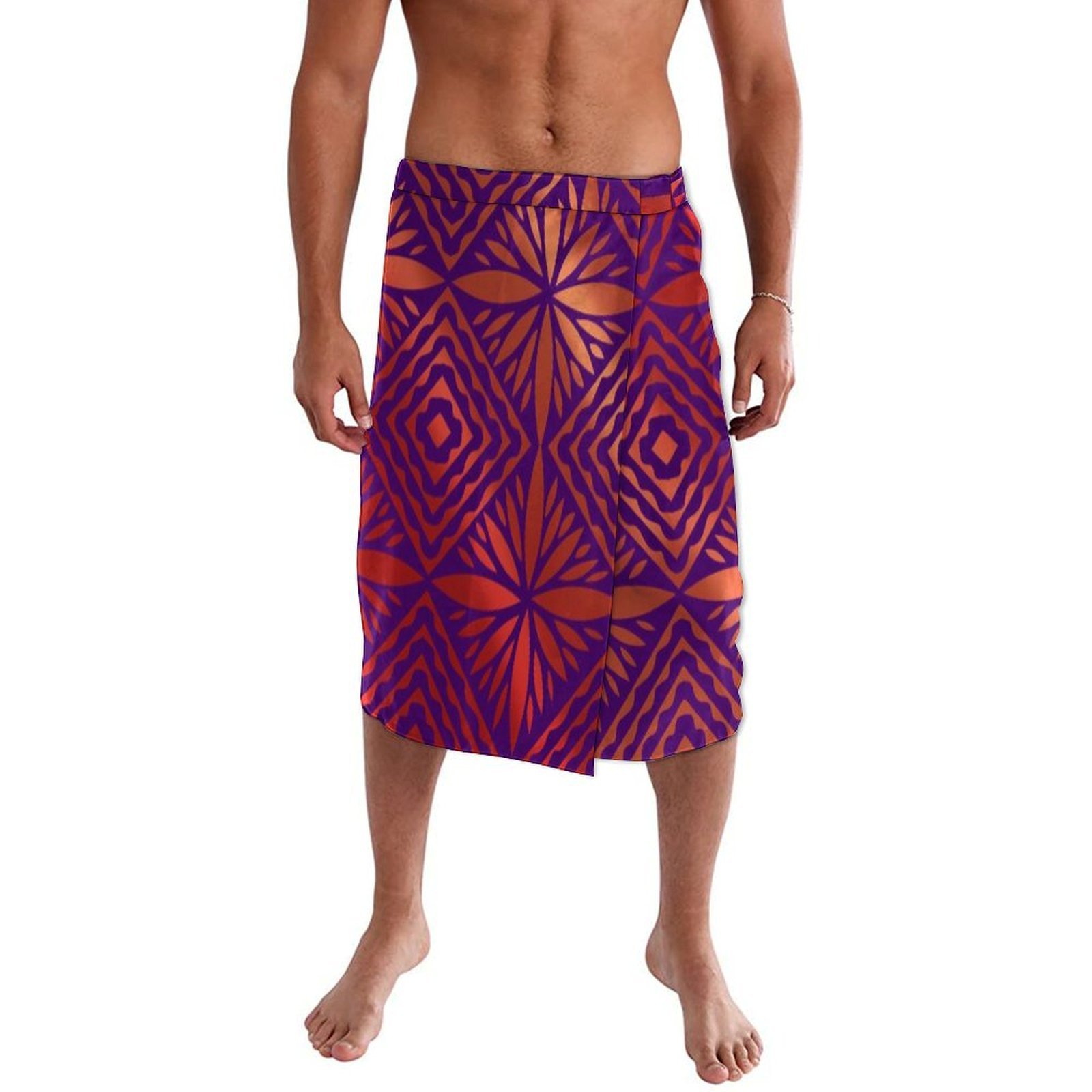 Sarong Men Wrap - Rok Pantai Samoa Fiji Polinesia Baru,