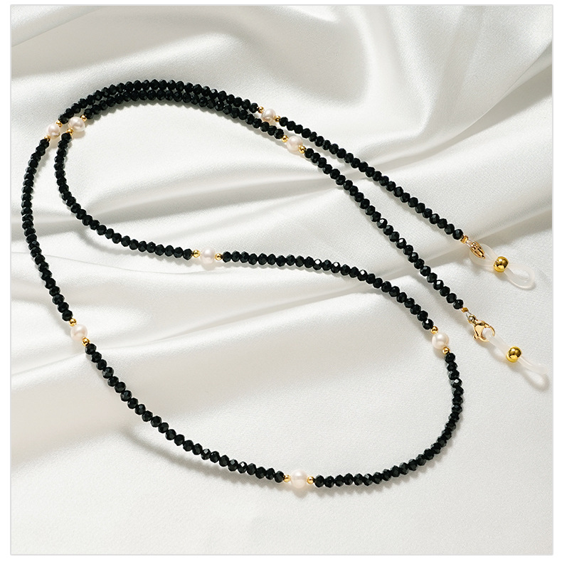 Sunglass Retainer Cord - Rantai Kacamata Kristal Mutiara Kacamata Hitam