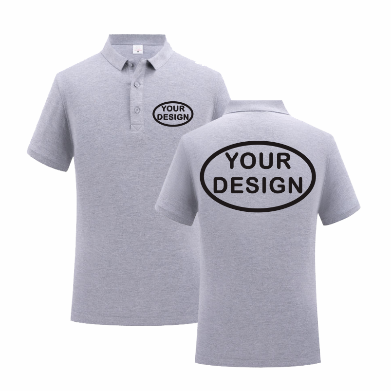 Polo Shirt Pique - Kaus Polo Katun Murni Musim Panas