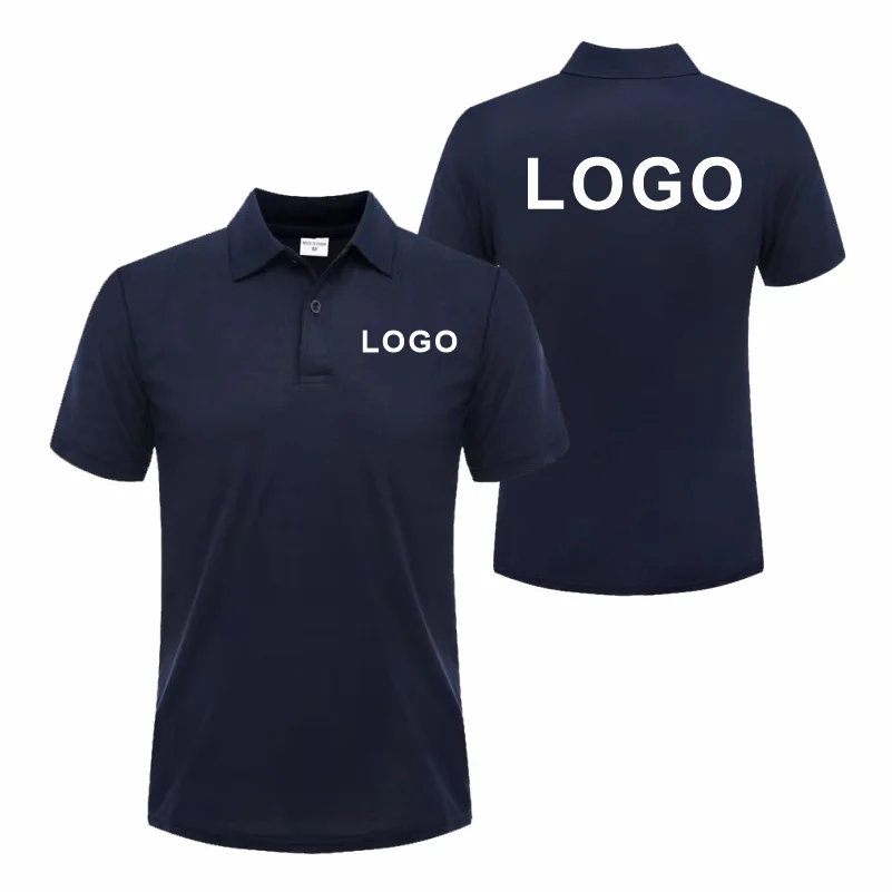 Polo Shirt Pique - Kaos Polo Logo Kustom Kasual Merek