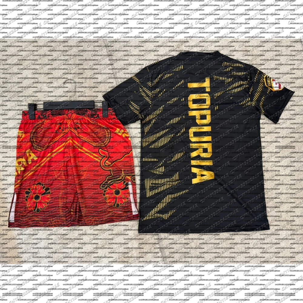 Shirt Camp Collar - Set Celana Pendek Kaus İlia Topuria