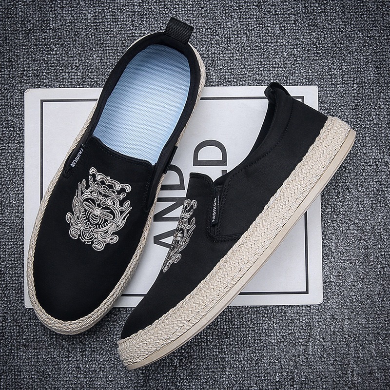 Sepatu Bersirkulasi Hitam untu - Espadrille Slip On ulasan dan harga