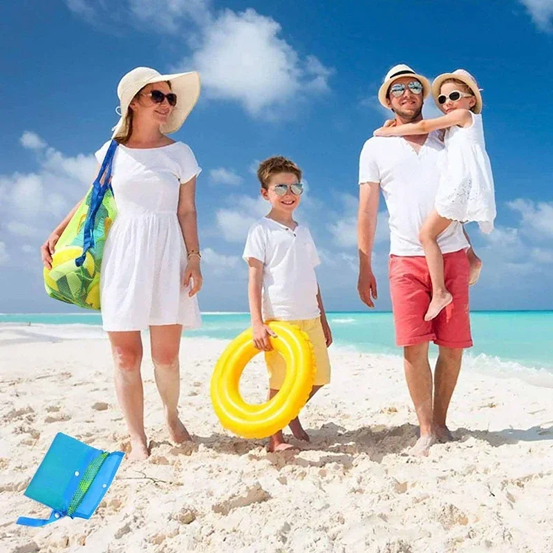Tas Jaring Portabel Pasir Anak - Beach Towel Large ulasan dan harga
