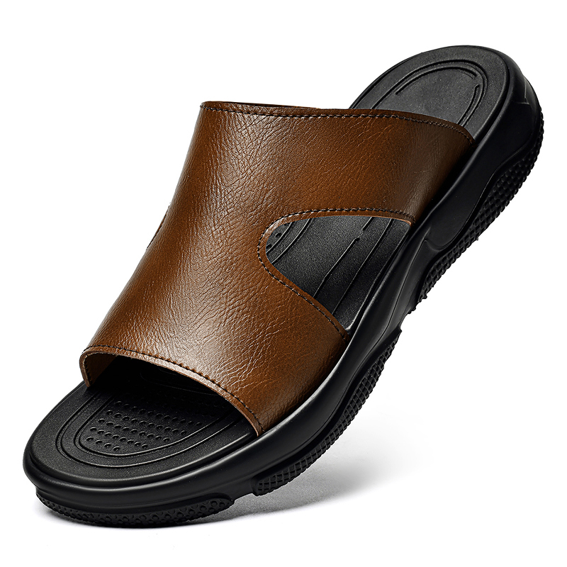 Sandal Geser Kulit Pria Sol Te - Flip Flop Leather Men ulasan dan harga