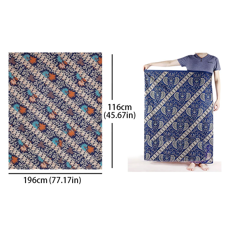 Kostum Tradisional Asia Tengga - Sarong Men Wrap ulasan dan harga