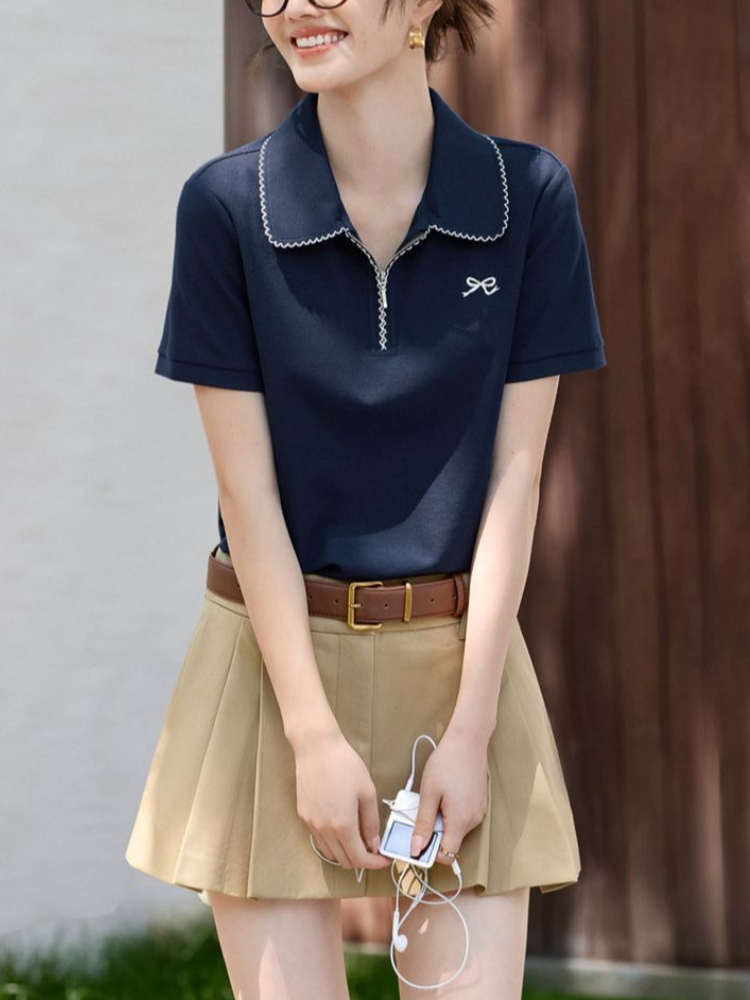 Kaos Polo Wanita Slim Fit, Men - Polo Shirt Pique ulasan dan harga
