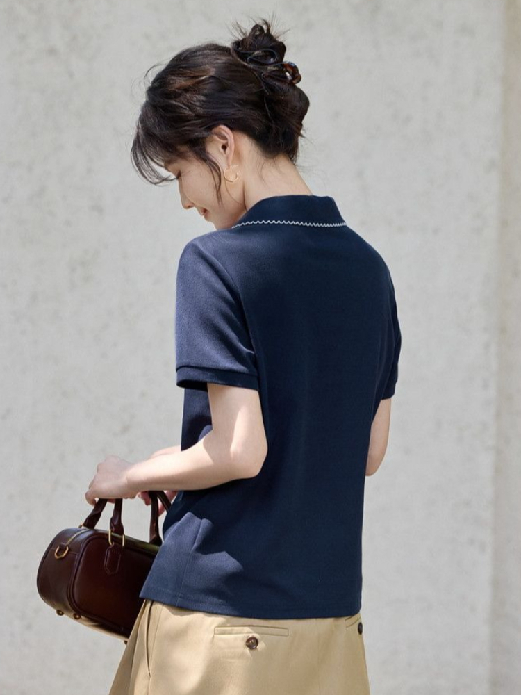 Kaos Polo Wanita Slim Fit, Men - Polo Shirt Pique ulasan dan harga