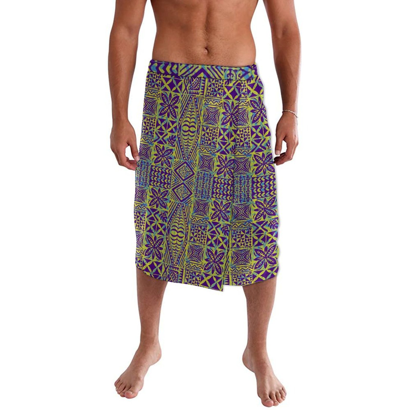 Celemek Pantai Polinesia Tradi - Sarong Men Wrap ulasan dan harga