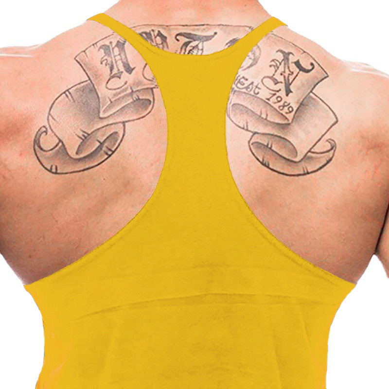 Kaus suspender Fitness Gym unt - Tank Top Muscle ulasan dan harga