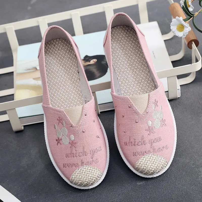 Sepatu Wanita Kawaii Slip On U - Espadrille Slip On ulasan dan harga