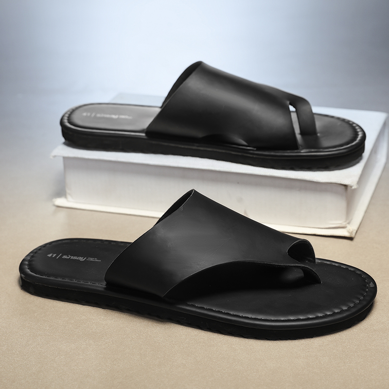 Sandal Pria Kualitas Tinggi Sa - Flip Flop Leather Men ulasan dan harga