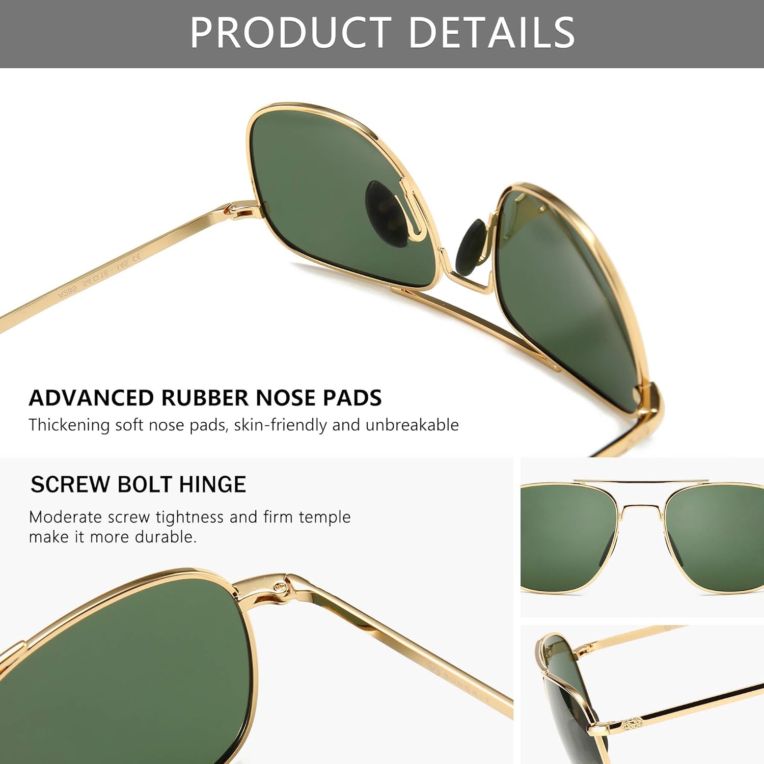 Kacamata Aviator Polarisasi Ga - Sunglasses Aviator Polarized ulasan dan harga