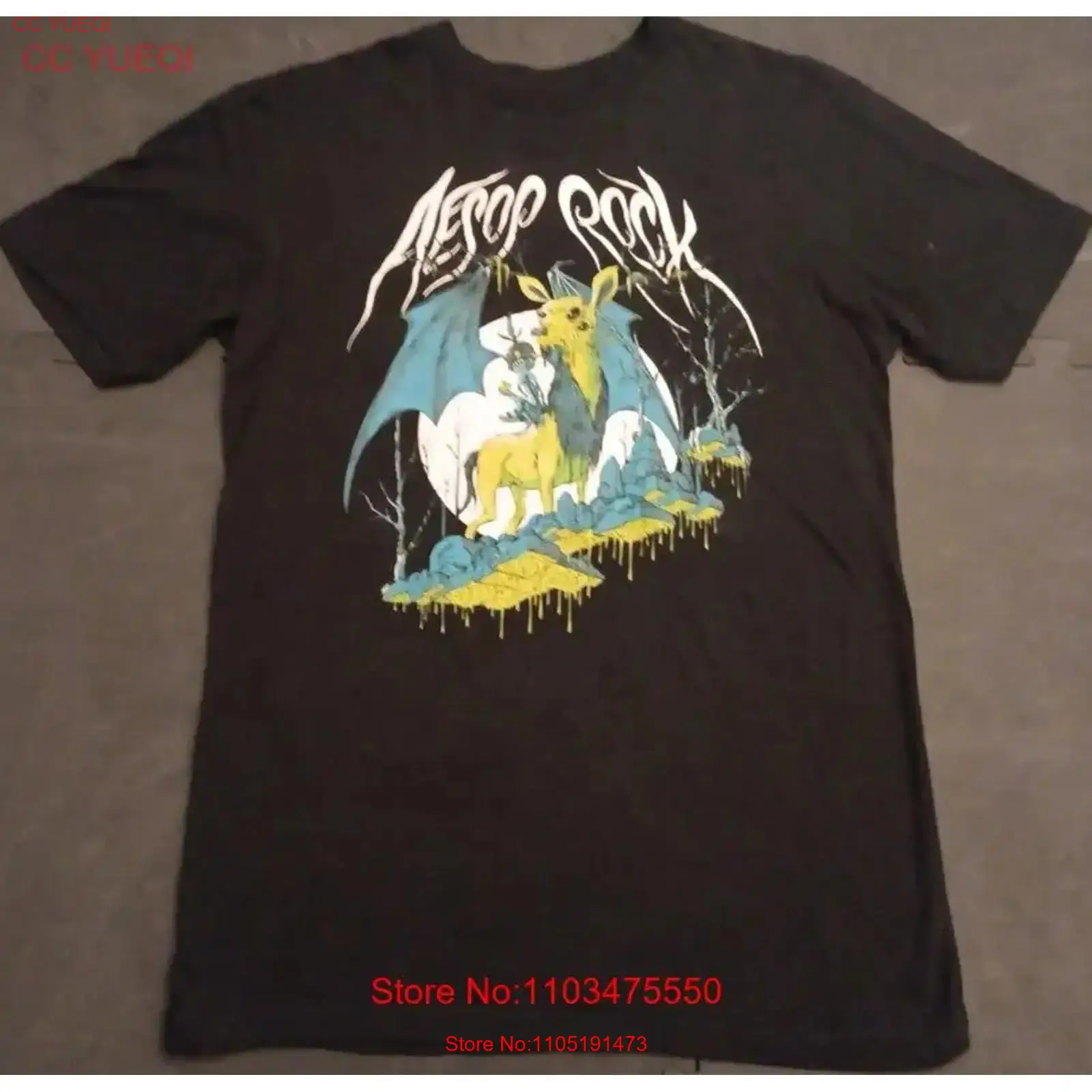 Kaos Med Rhymesayers Aesop Roc - Tee Graphic Print ulasan dan harga