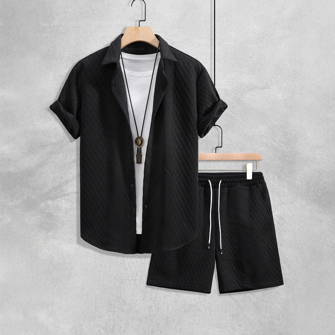 Kemeja Olahraga Kasual Putih P - Shirt Camp Collar ulasan dan harga