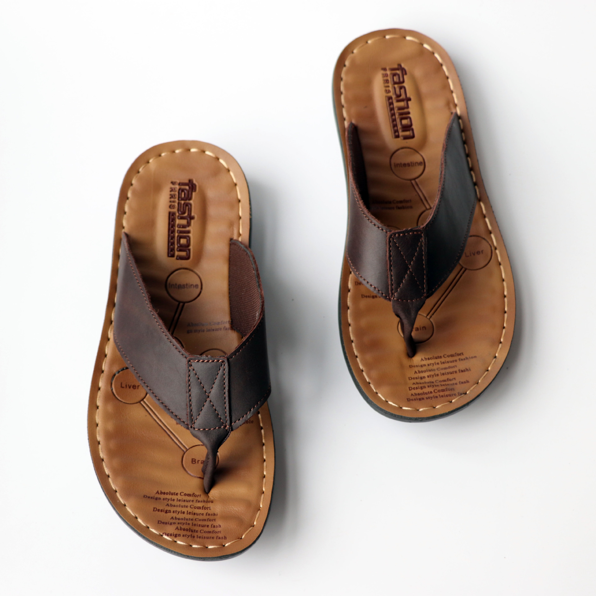 Sepatu Kulit Pria 2026, Sandal - Flip Flop Leather Men ulasan dan harga