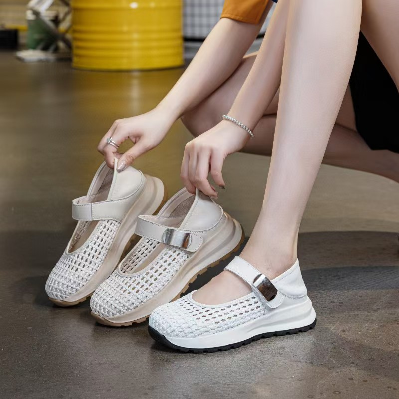Sepatu Espadrille Wanita Kulit - Espadrille Slip On ulasan dan harga