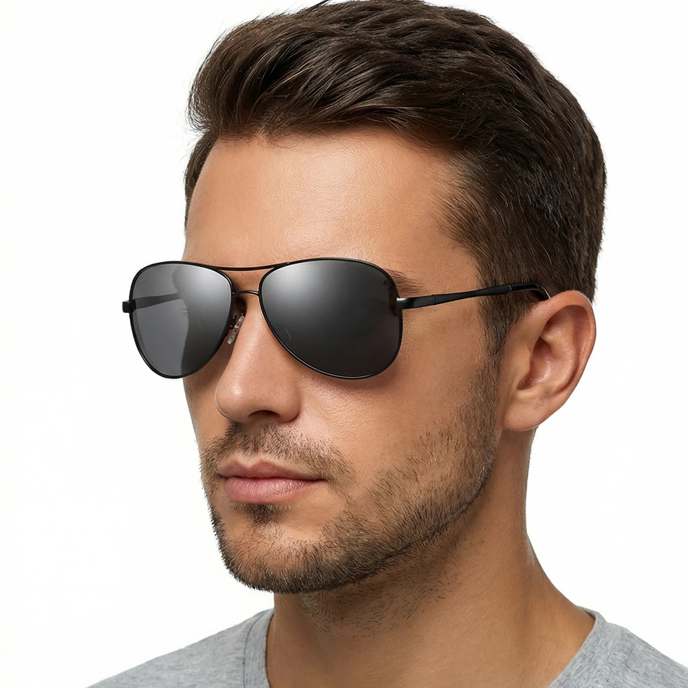 Kacamata hitam terpolarisasi,  - Sunglasses Aviator Polarized ulasan dan harga