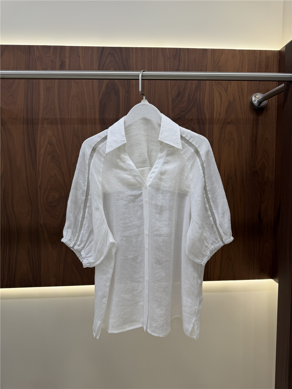 Setelan Kasual Dua Potong: Kem - Short Linen Drawstring ulasan dan harga