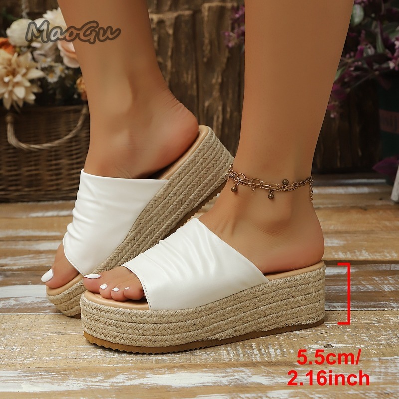 Sandal Wedge Espadrille Wanita - Espadrille Slip On ulasan dan harga