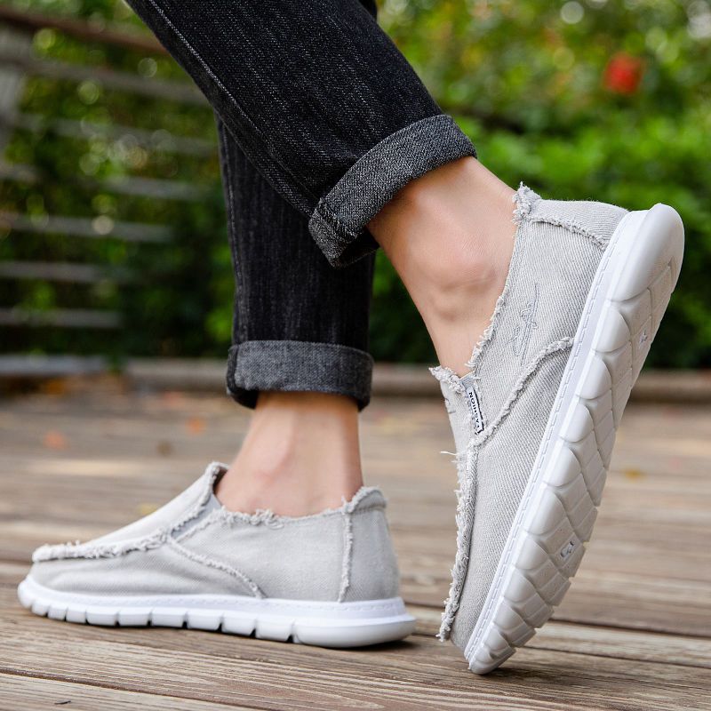 Sepatu kanvas untuk pria, sepa - Espadrille Slip On ulasan dan harga