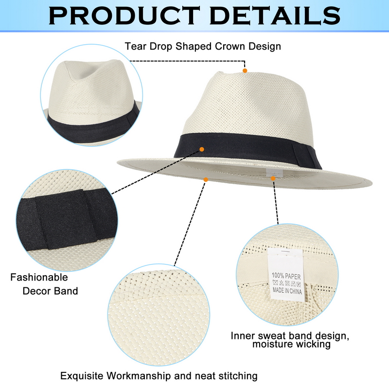 Topi Jerami Panama Musim Panas - Bucket Hat Straw ulasan dan harga