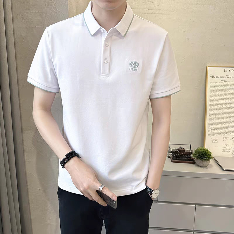 Kaos Polo Pria Baru Musim Pana - Polo Shirt Pique ulasan dan harga