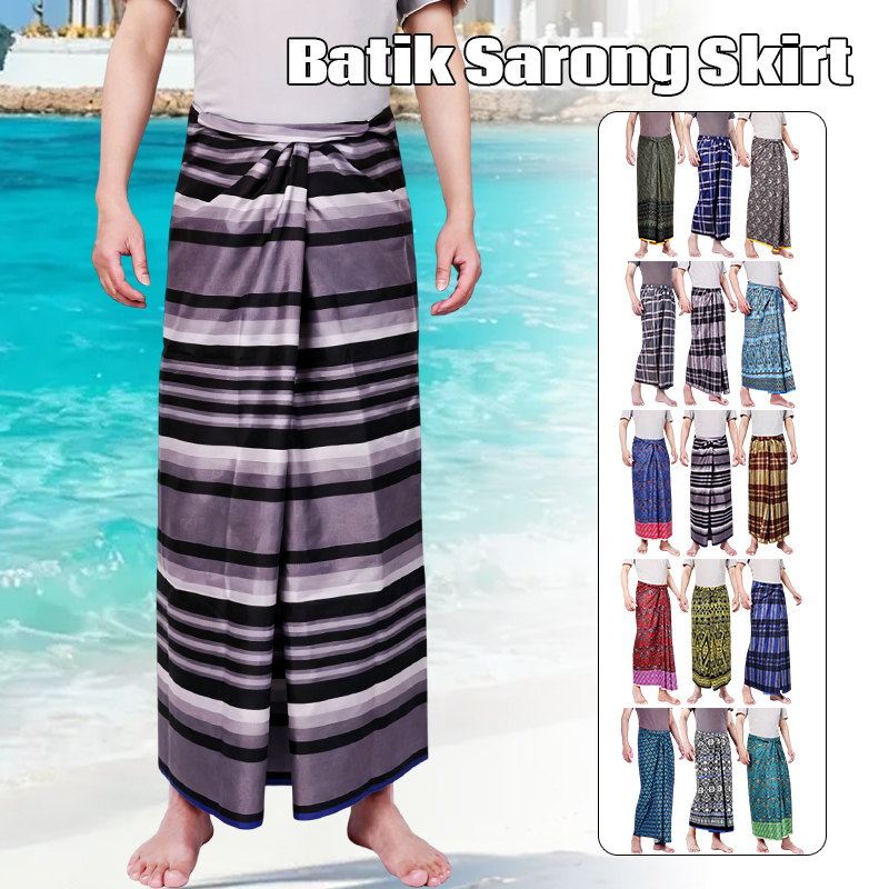 Rok Batik Sarung Etnik Dai unt - Sarong Men Wrap ulasan dan harga