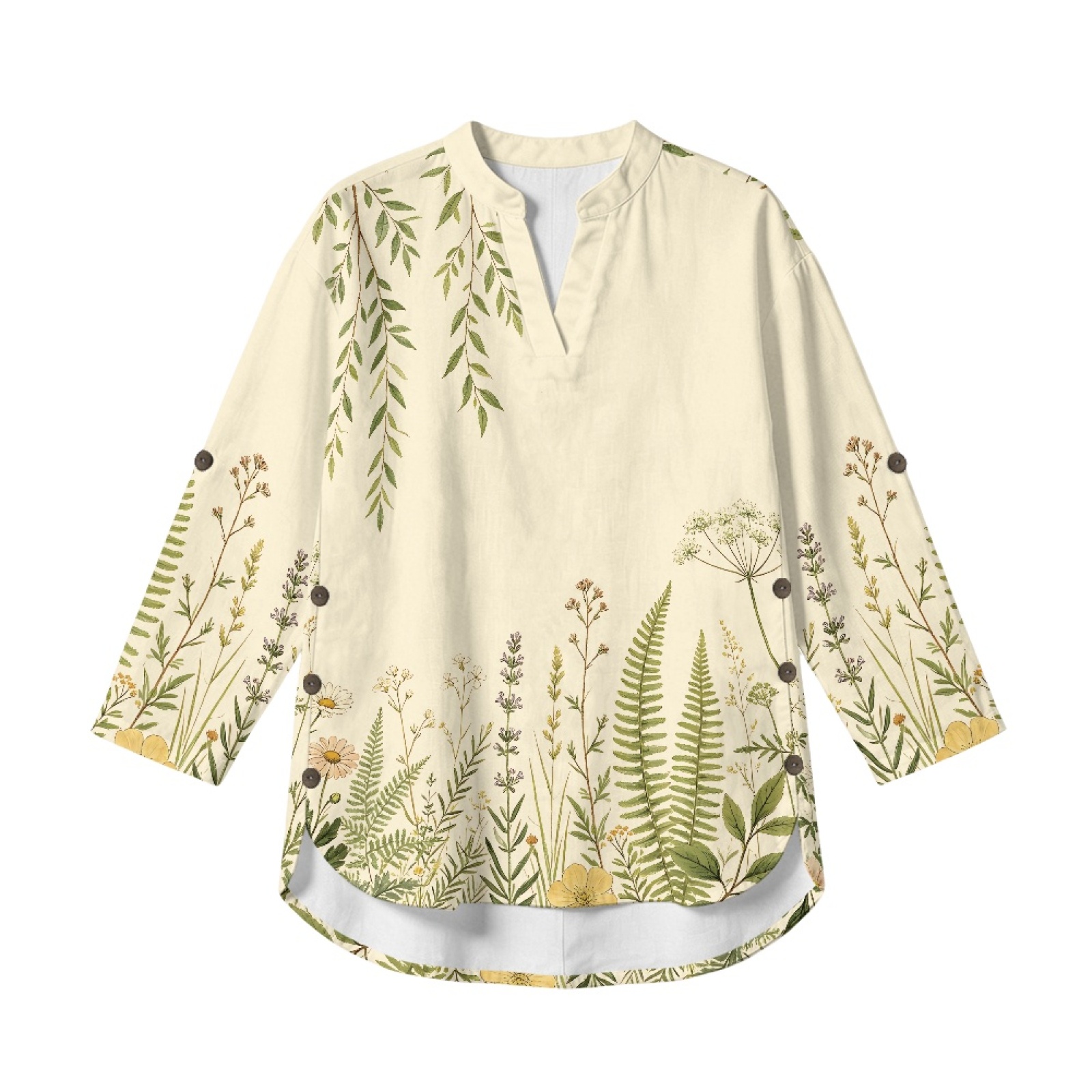 INSTANTARTS Kemeja Linen Wanit - Linen Shirt Breathable ulasan dan harga