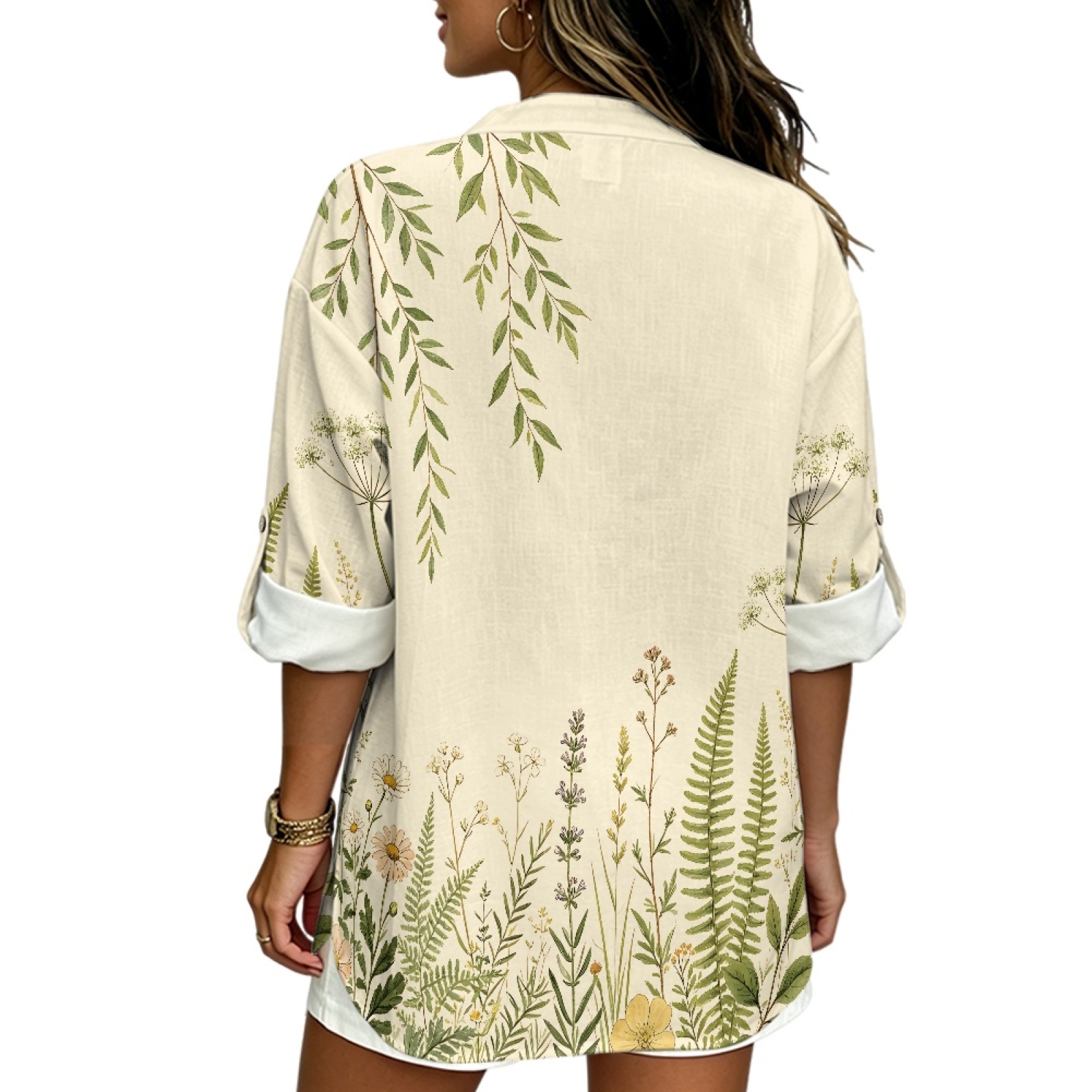 INSTANTARTS Kemeja Linen Wanit - Linen Shirt Breathable ulasan dan harga