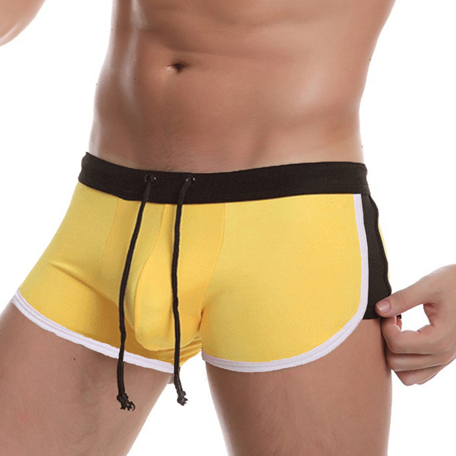 Celana Renang Pria dengan Tali - Swim Trunk Quick Dry ulasan dan harga