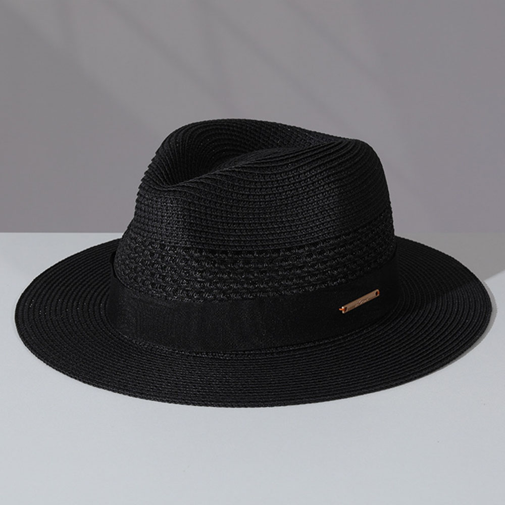 Topi Jerami Klasik Musim Panas - Bucket Hat Straw ulasan dan harga