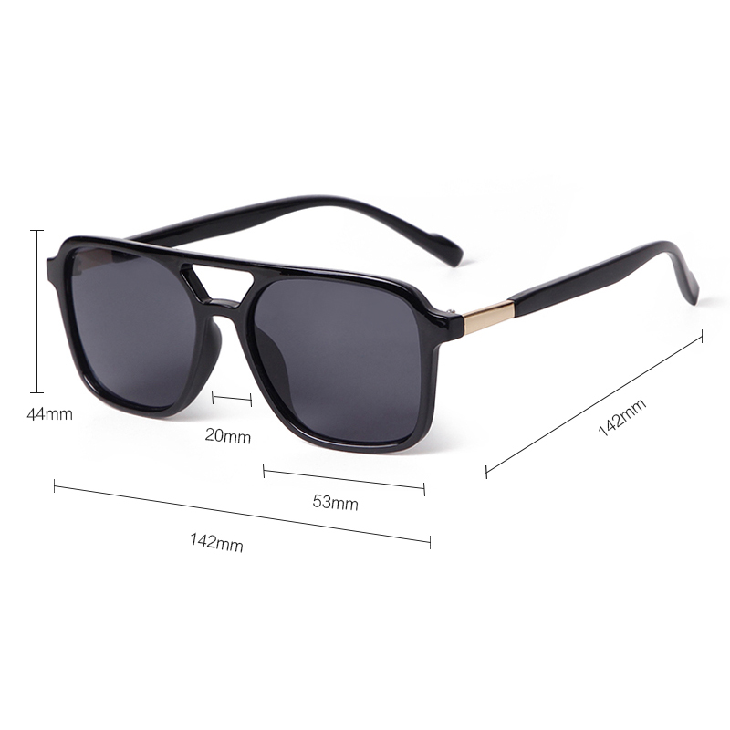 Kacamata Hitam Pilot Besar Tre - Sunglasses Aviator Polarized ulasan dan harga