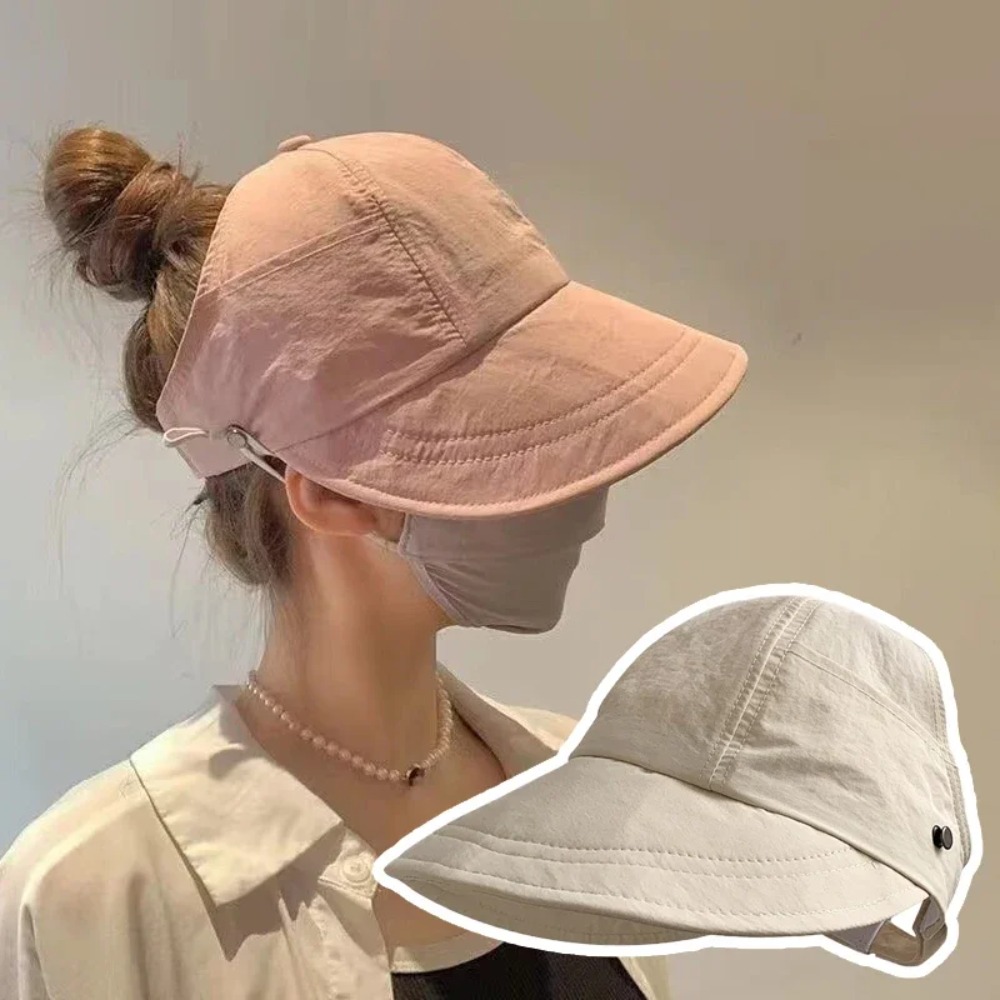 Topi Matahari Wanita dengan Pi - Packable Hat Nylon ulasan dan harga