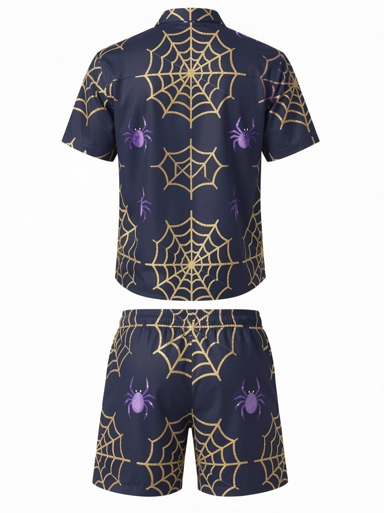 Setelan Kemeja Polo Lengan Pen - Resort Shirt Floral ulasan dan harga