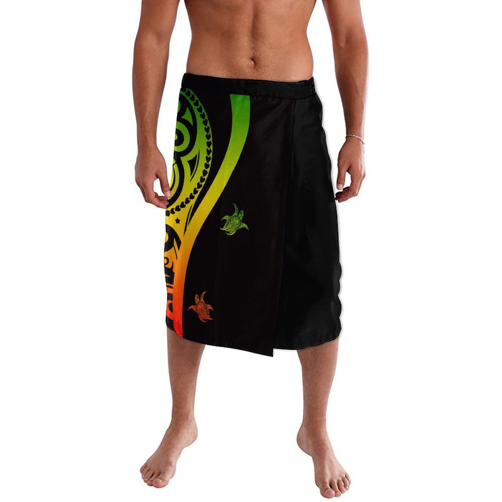 Gaun sarung kasual tradisional - Sarong Men Wrap ulasan dan harga