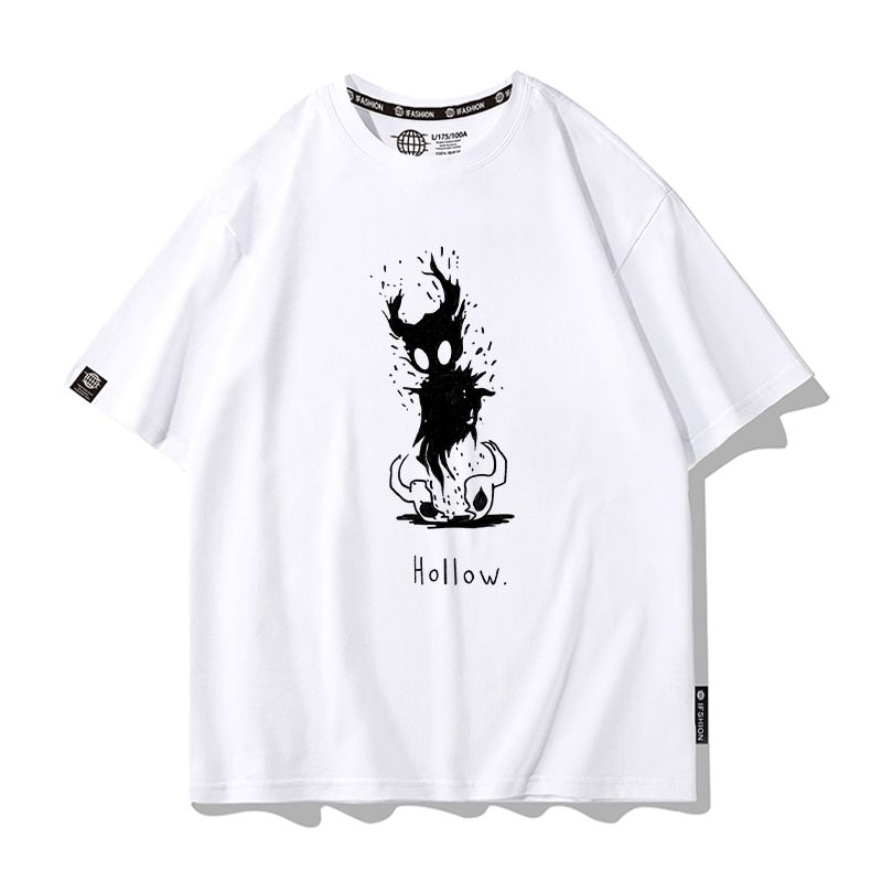 Hollow Knight Kaus Leher Kru L - Tee Graphic Print ulasan dan harga