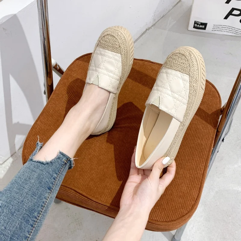 Sepatu Wanita Baru 2025 Sepatu - Espadrille Slip On ulasan dan harga