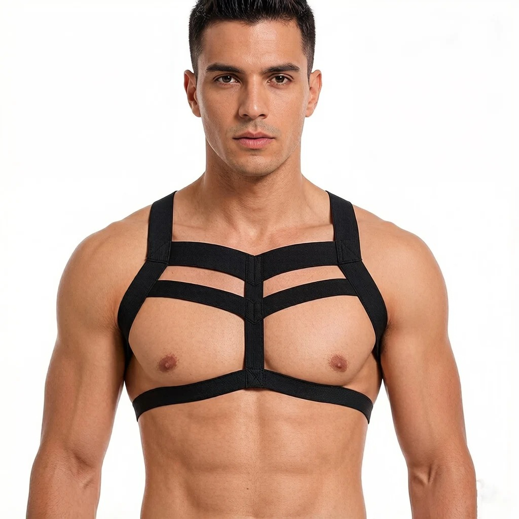 Harness Pria Tali Bahu Dapat D - Tank Top Muscle ulasan dan harga