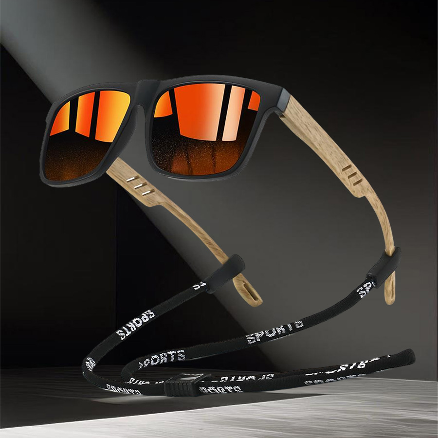 Kacamata Fashion Square dengan - Sunglass Retainer Cord ulasan dan harga