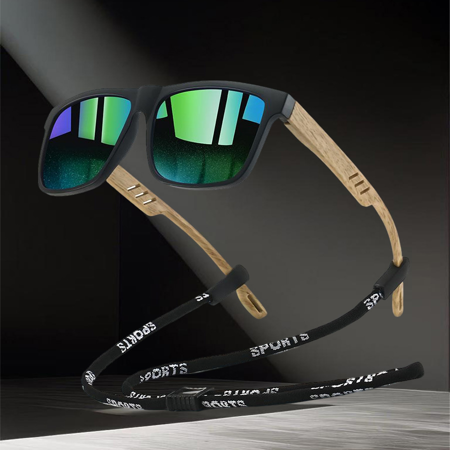 Kacamata Fashion Square dengan - Sunglass Retainer Cord ulasan dan harga
