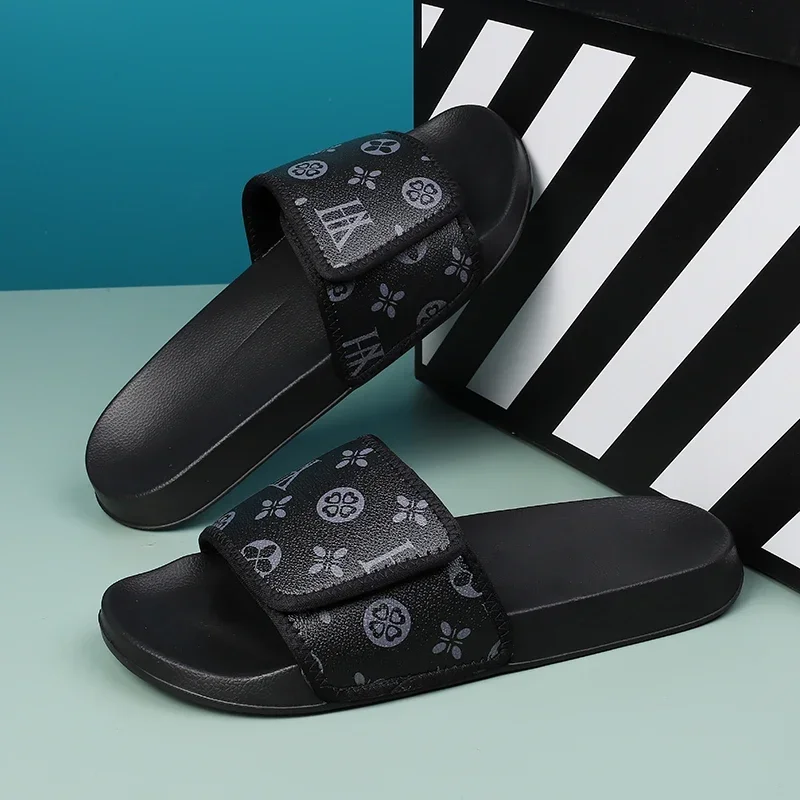 Sandal Kulit Asli Pria Sandal  - Flip Flop Leather Men ulasan dan harga