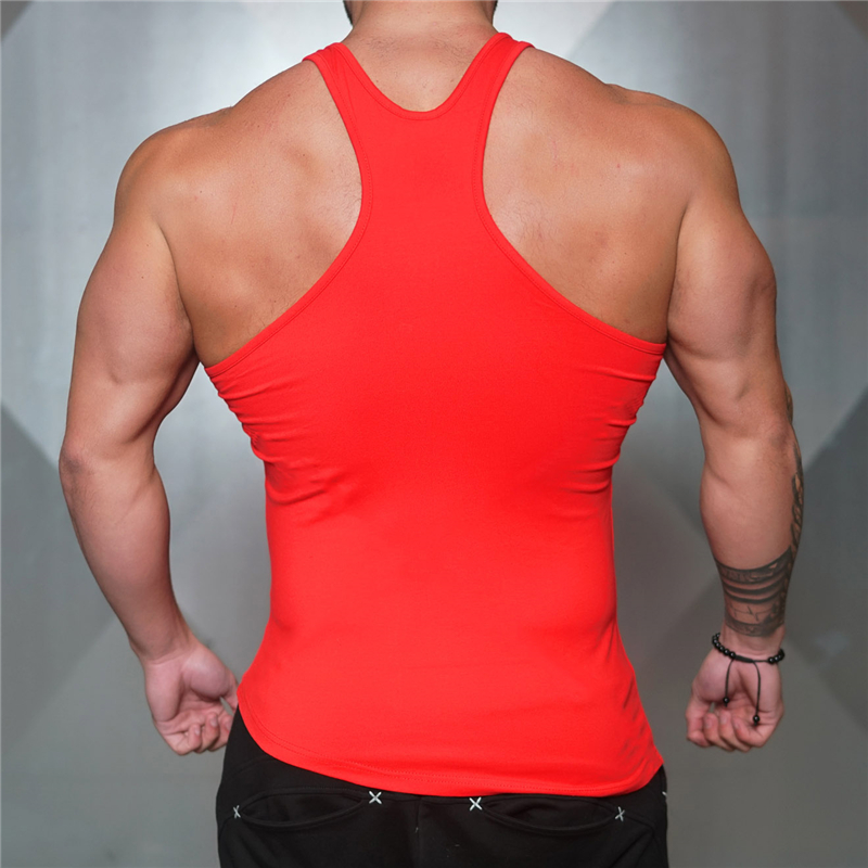 Gym binaraga kaus berotot atas - Tank Top Muscle ulasan dan harga