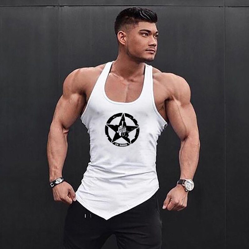 Gym binaraga kaus berotot atas - Tank Top Muscle ulasan dan harga